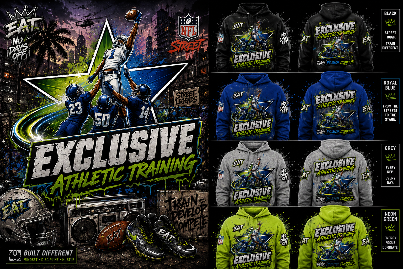 Football Hoodies