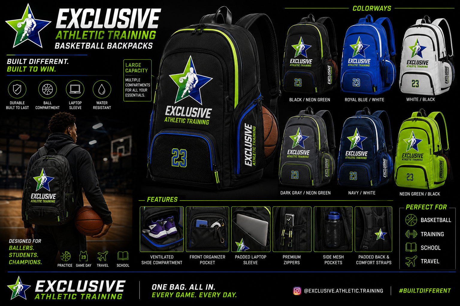 Basketball Backpacks